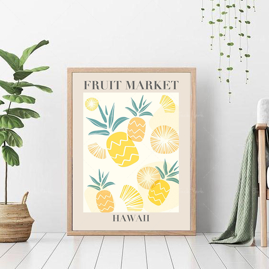 Принт на рынке фруктов, плакат – обзор и цена Plant Jackfruit